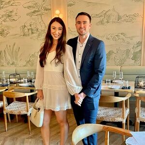 BCBG Max Azria White Dress